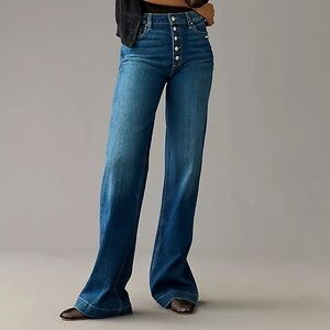 Paige Leenah High-Rise Wide-Leg Jeans